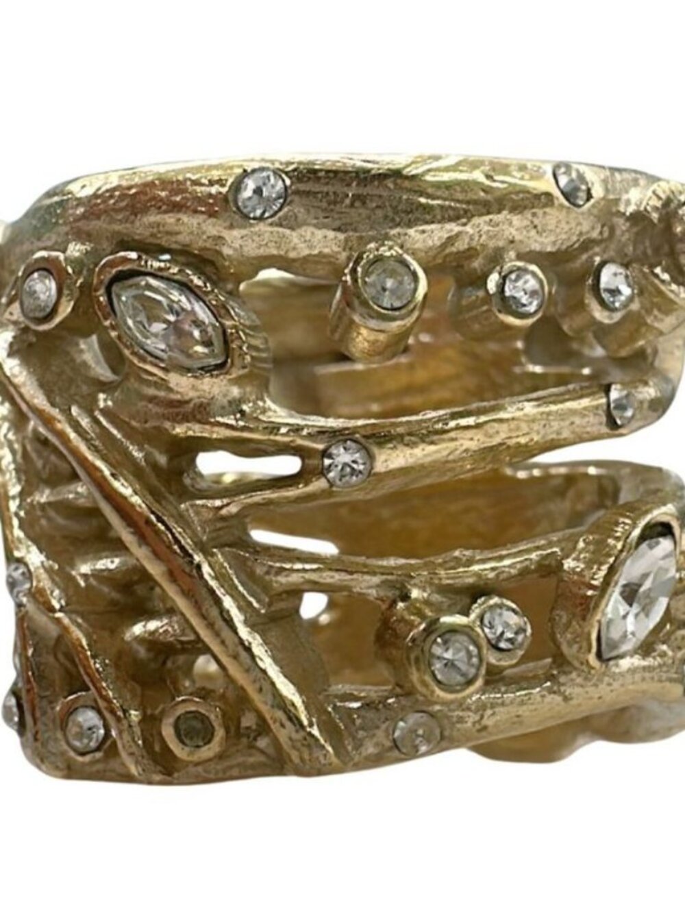Chanel Rhinestone Ultra Ring - Picture 3 of 8